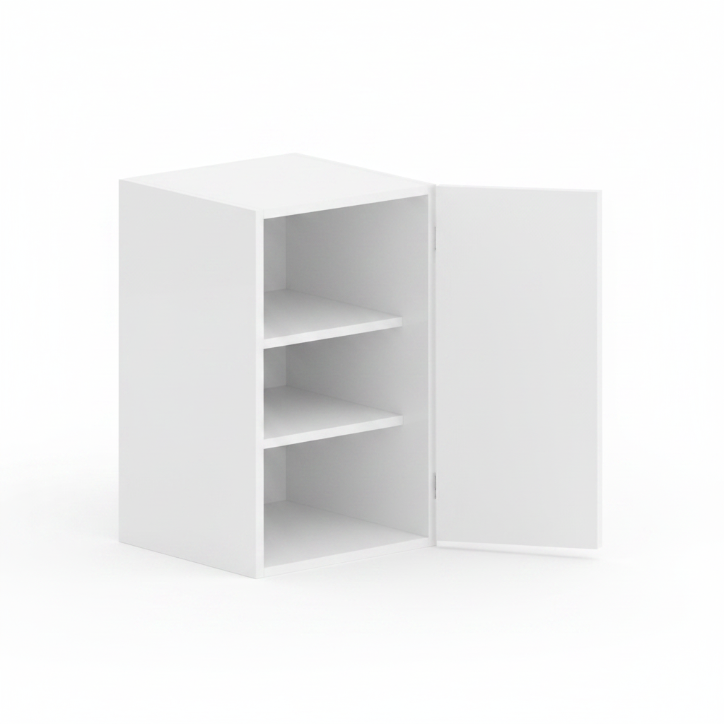 Wall Cabinet 9"W x 30"H - Gloss White
