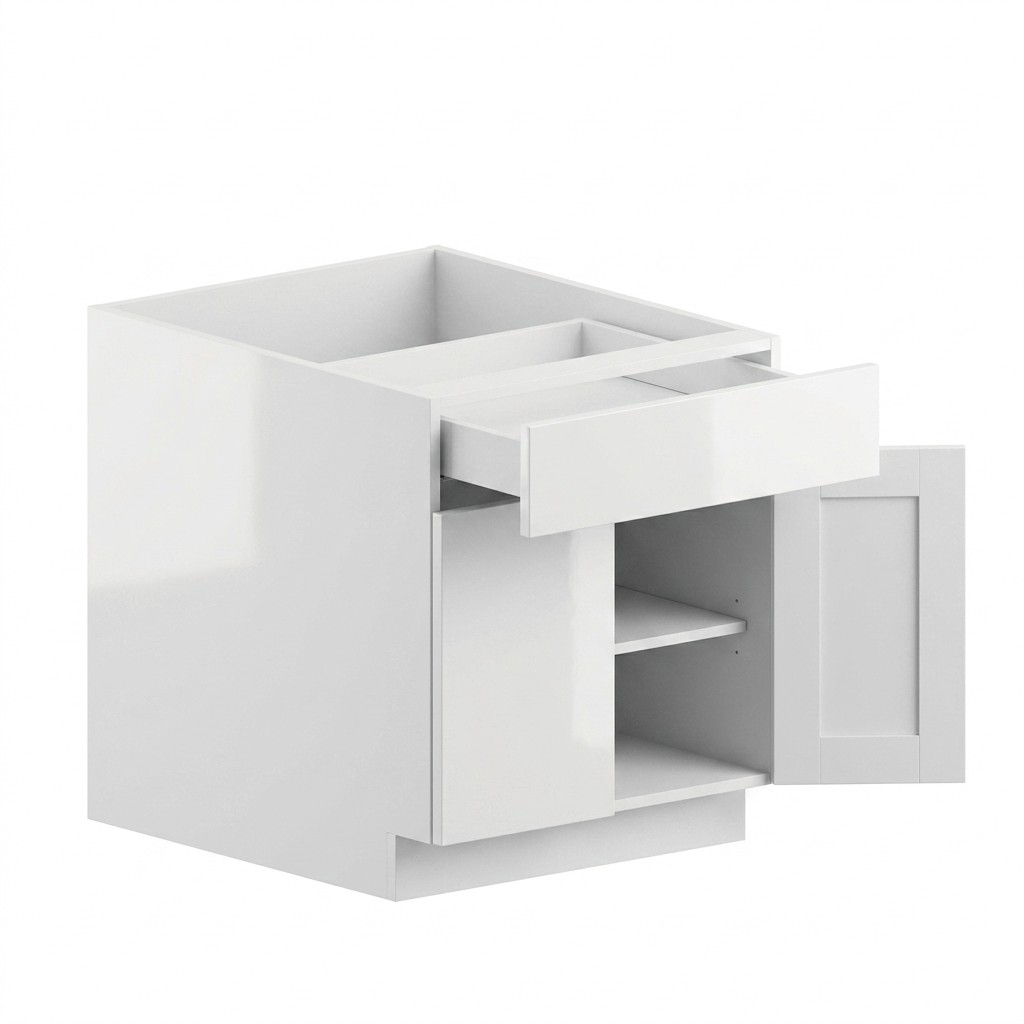 Base Cabinet 33" - Gloss White