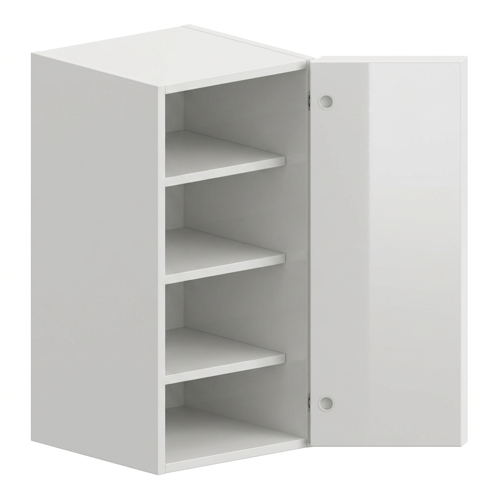 Wall Cabinet 21"W x 42"H - Gloss White