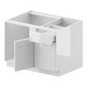 Base Blind Corner 45" - Gloss White