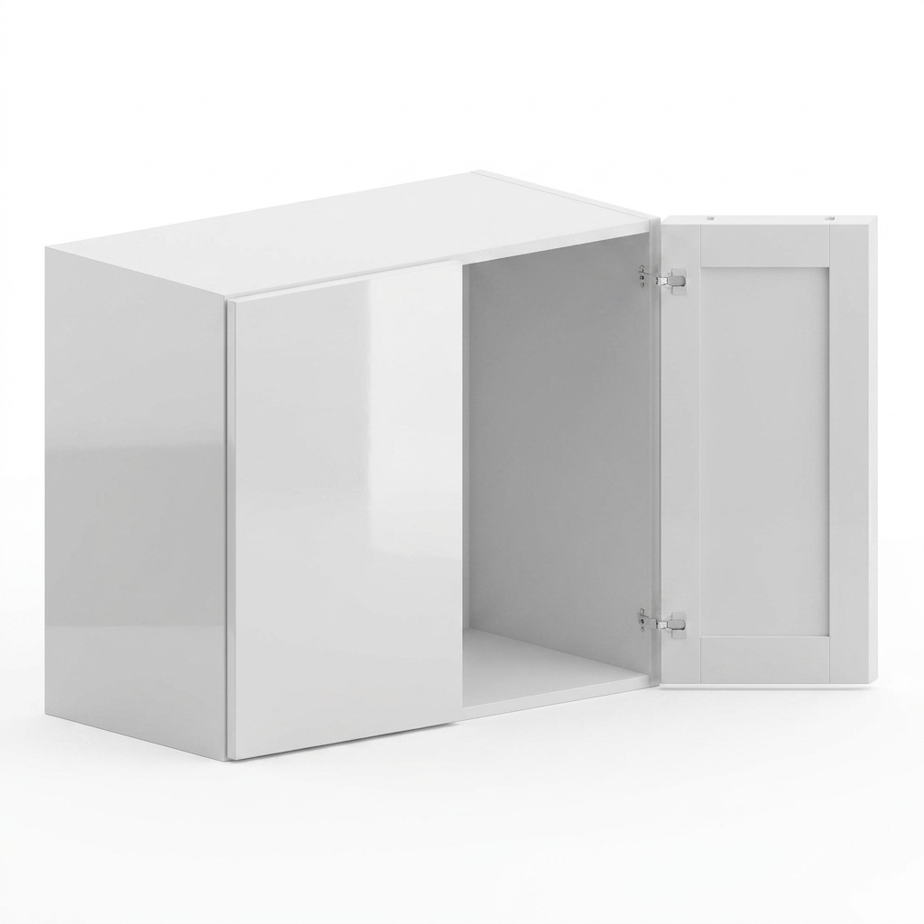 Wall Cabinet 30"W x 12"H - Gloss White