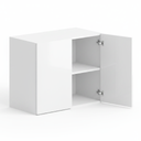 Wall Cabinet 30"W x 12"H - Gloss White