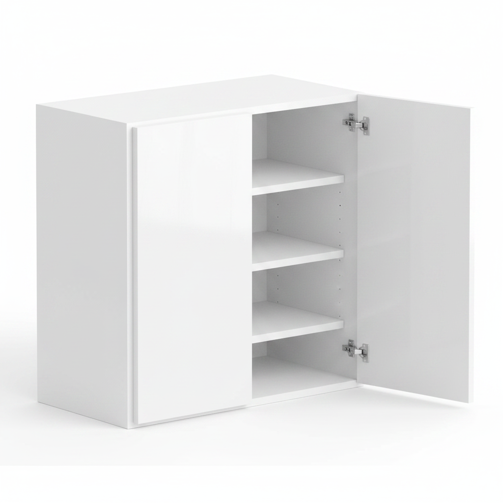 Wall Cabinet 30"W x 42"H - Gloss White