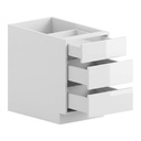 Vanity Drawer Base 18" - Gloss White