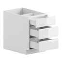 Vanity Drawer Base 18" - Gloss White