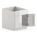 Vanity Sink Base 24" - Gloss White