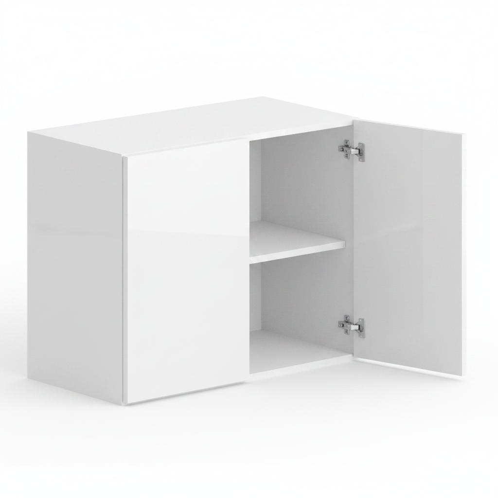 Wall Cabinet 36"W x 24"H (24" Deep) - Gloss White