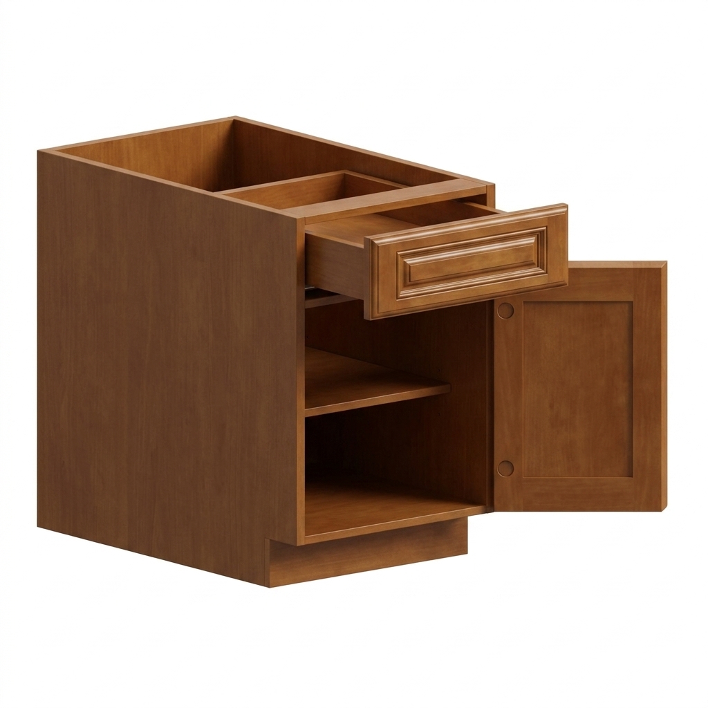 Base Cabinet 9" - Natural Maple