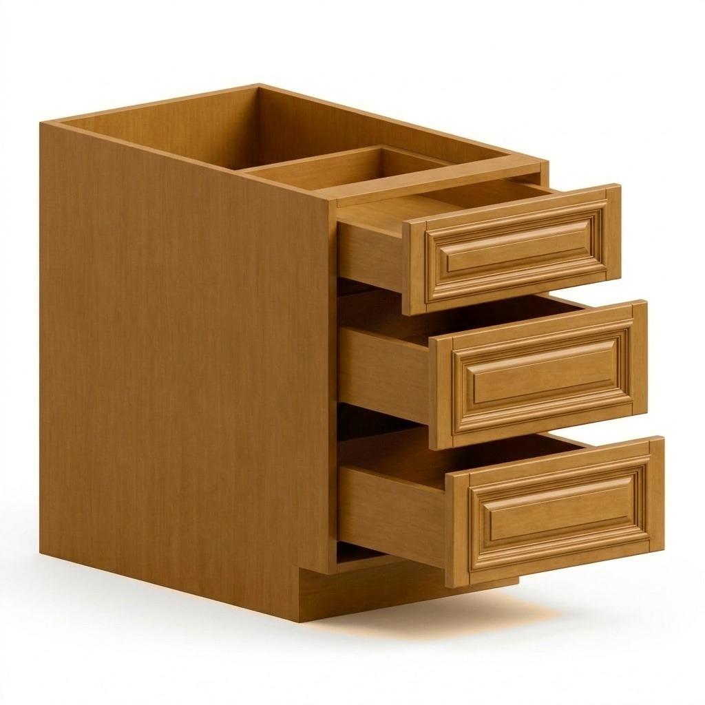 Drawer Base 15" - Natural Maple
