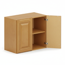 Wall Cabinet 36"W x 12"H - Natural Maple