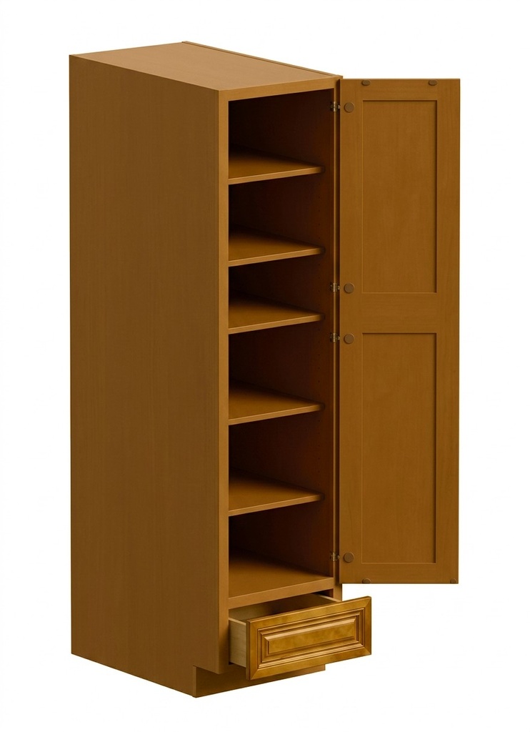 Pantry Cabinet 18"W x 84"H - Natural Maple
