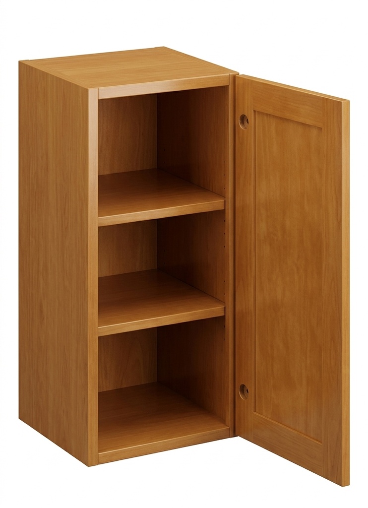 Wall Cabinet 18"W x 30"H - Natural Maple