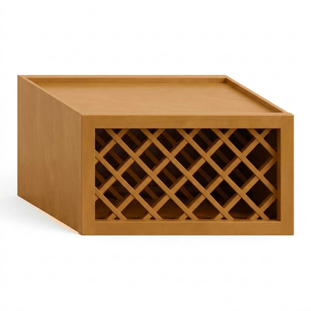 Wall Corner 30"W x 18"H - Natural Maple