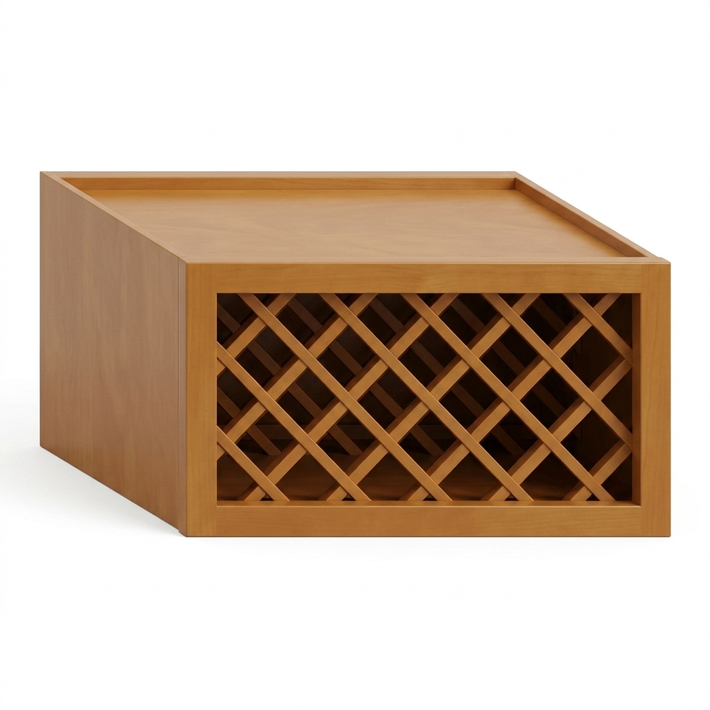 Wall Corner 30"W x 18"H - Natural Maple