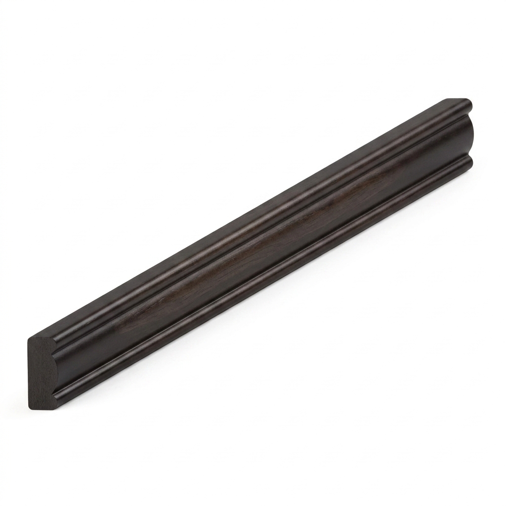 [IVI8-TK] Light Rail Molding 8' - Espresso