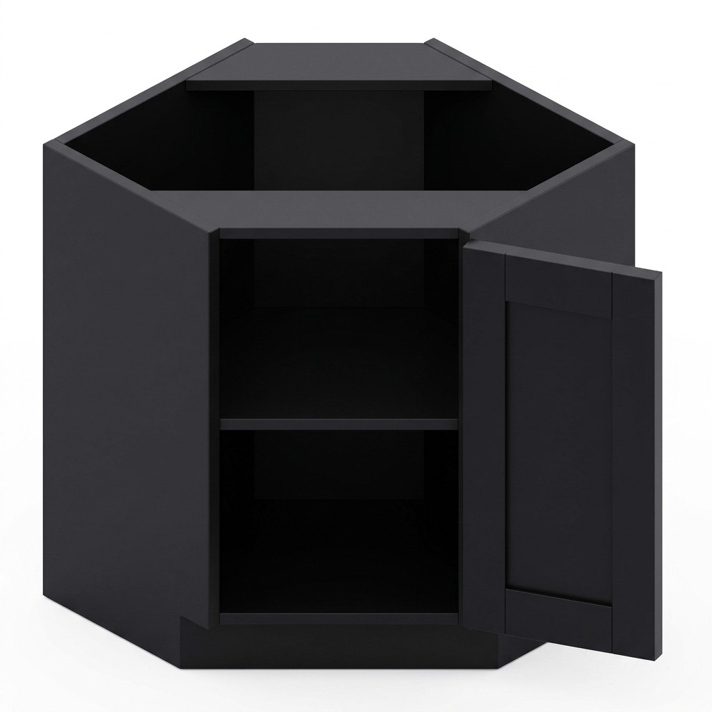 Base Diagonal Corner 36" - Espresso