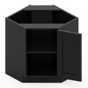 Base Diagonal Corner 36" - Espresso