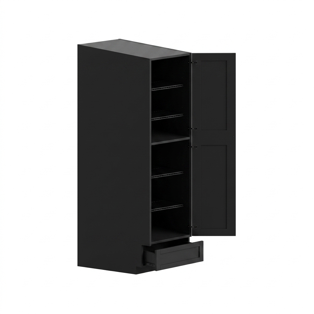 Pantry Cabinet 18"W x 84"H - Espresso