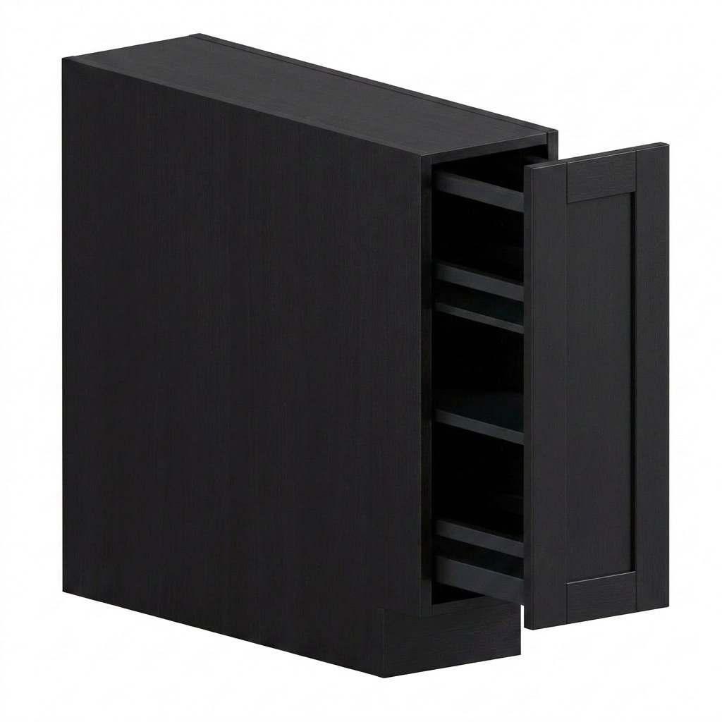 Base Spice Rack Pull-Out 9" - Espresso
