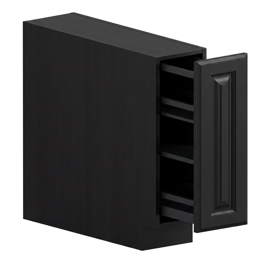 Base Spice Rack Pull-Out 9" - Espresso