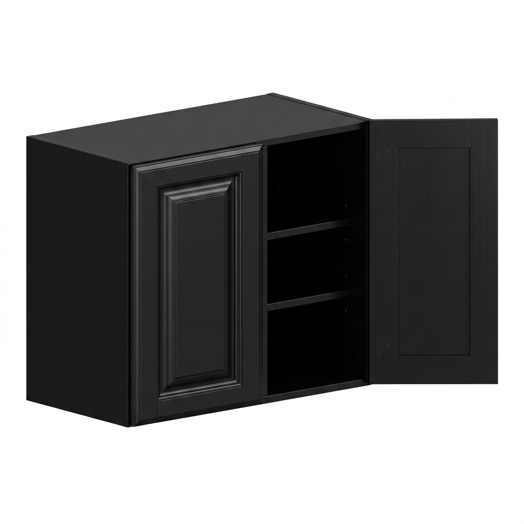 Wall Cabinet 27"W x 30"H - Espresso