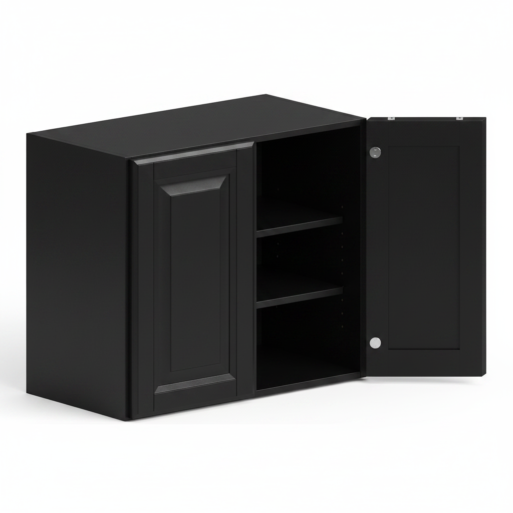 Wall Cabinet 27"W x 36"H - Espresso