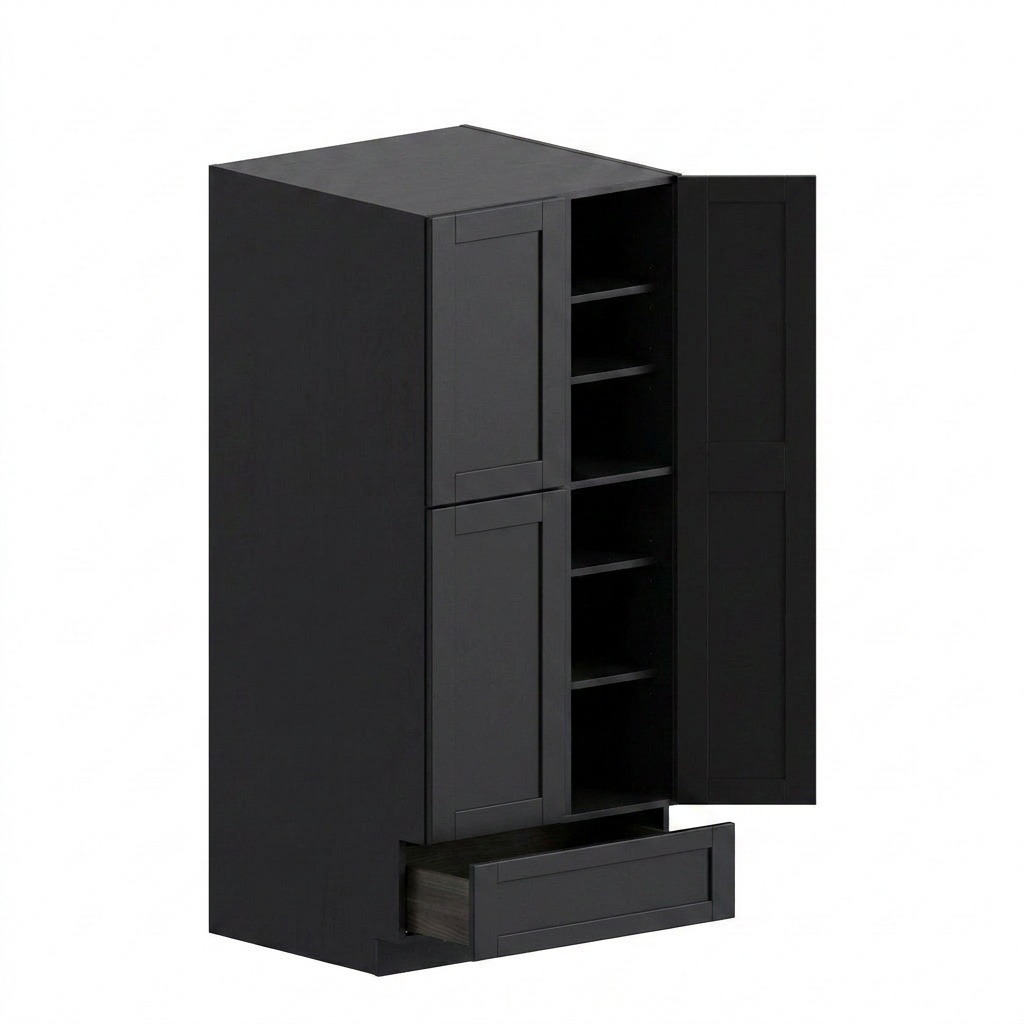 Pantry Cabinet 30"W x 84"H - Espresso