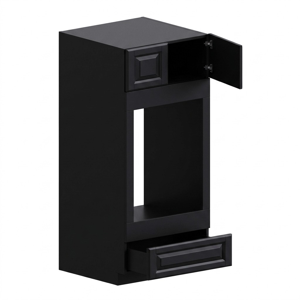 Double Oven Cabinet 30"W x 90"H - Espresso