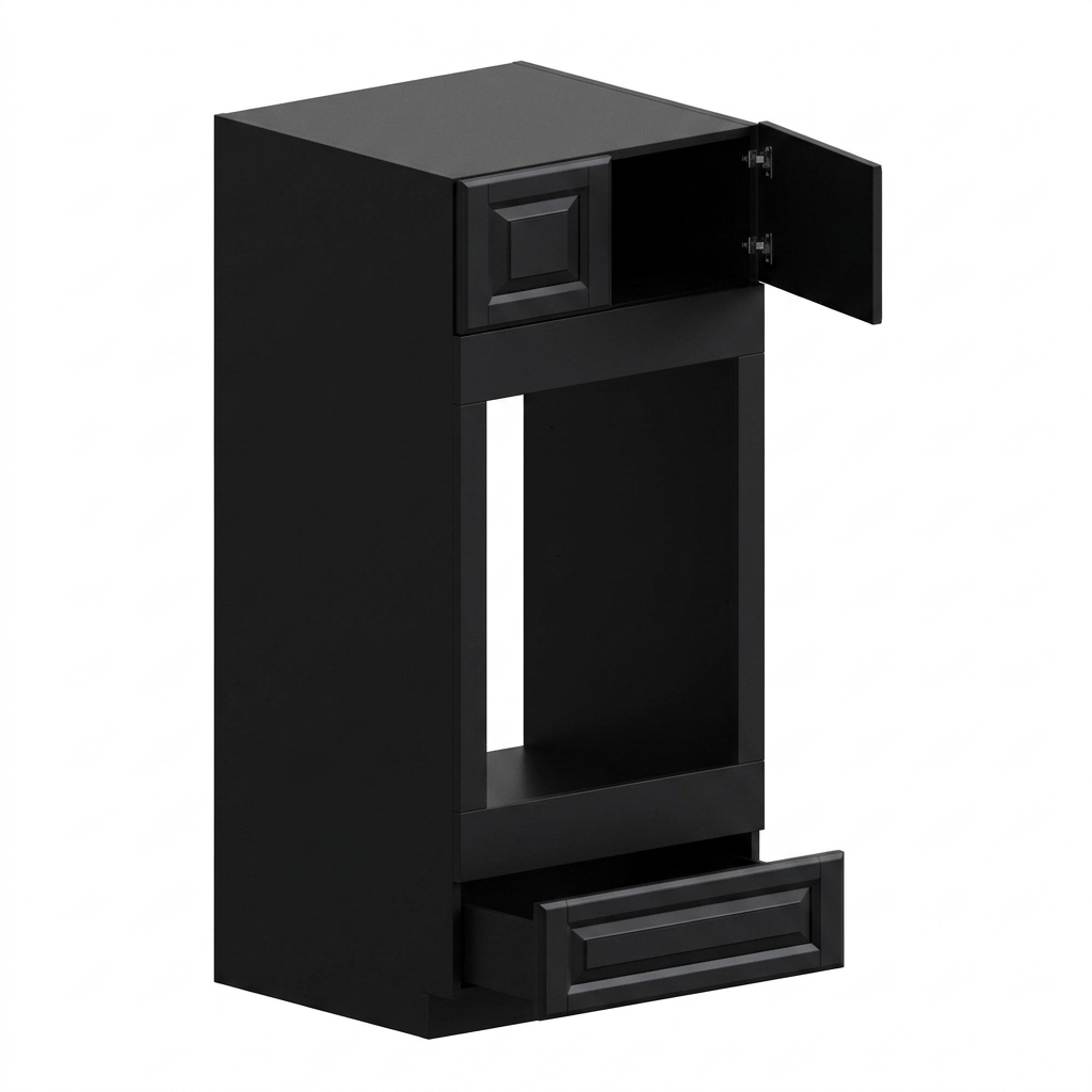 Double Oven Cabinet 30"W x 96"H - Espresso