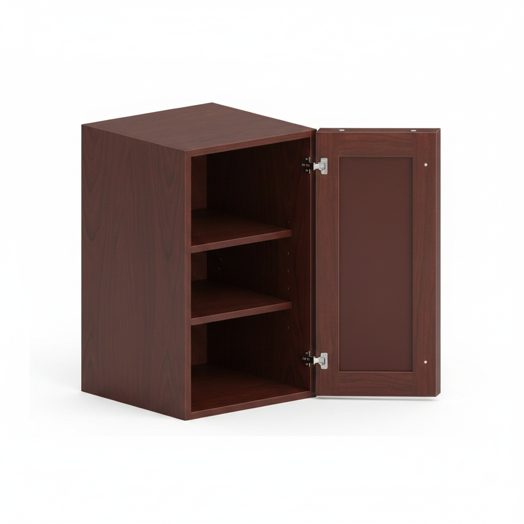 Wall Cabinet 9"W x 30"H - Walnut
