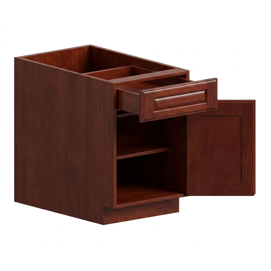 Base Cabinet 12" - Walnut