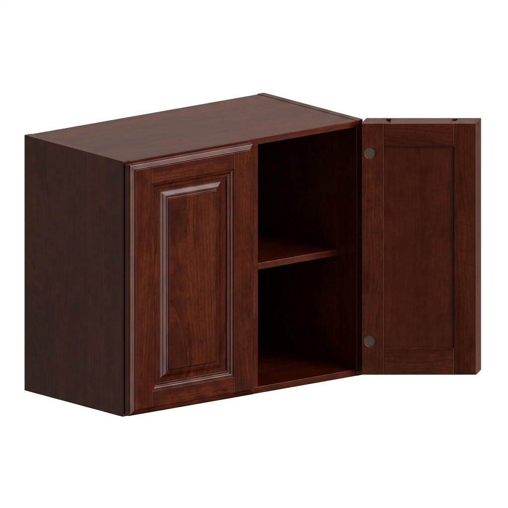 [W1230-TK] Wall Cabinet 12"W x 30"H - Walnut