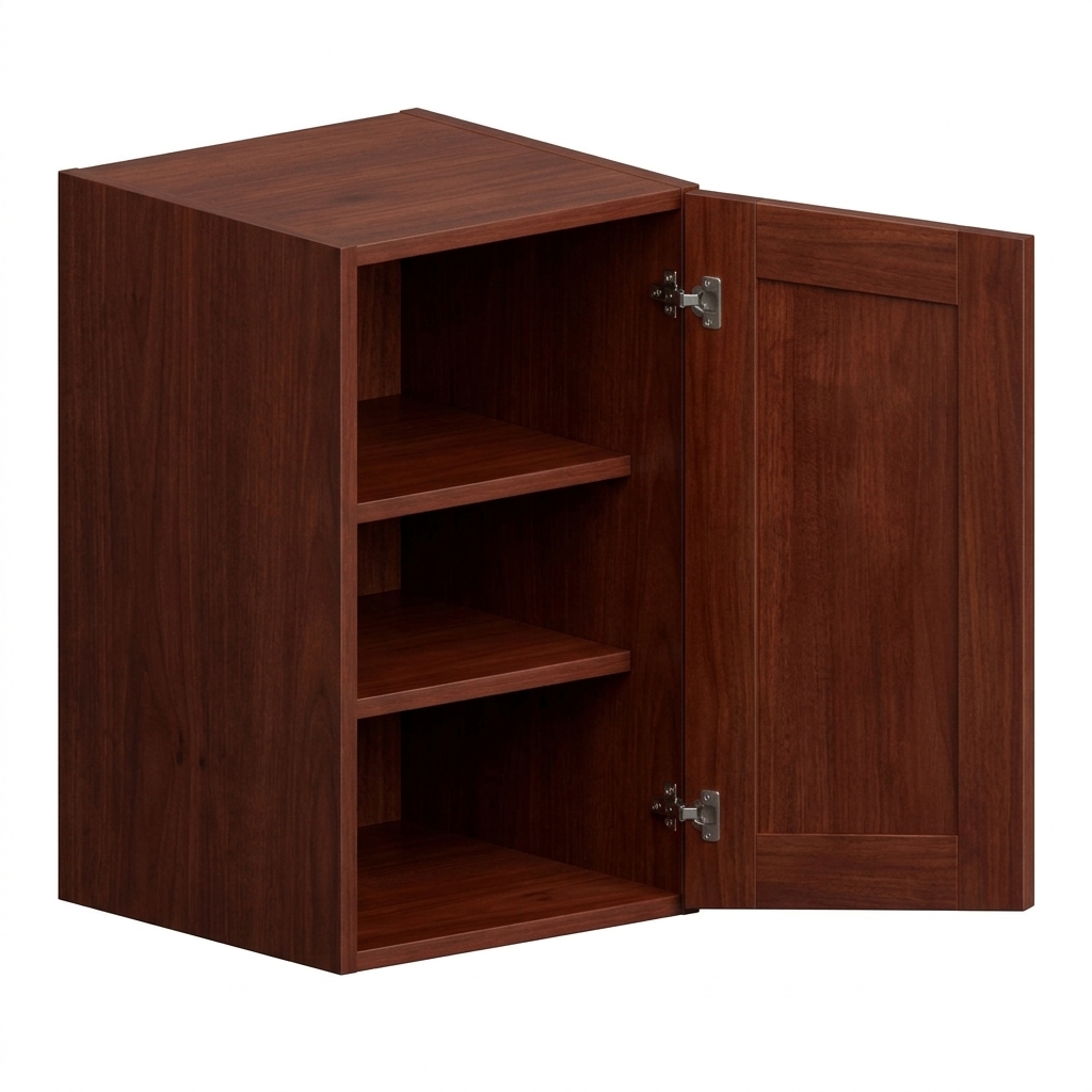 [W1238-TK] Wall Cabinet 12"W x 38"H - Walnut