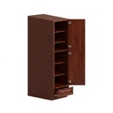 Pantry Cabinet 18"W x 92"H - Walnut