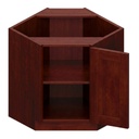 Base Diagonal Corner 36" - Walnut