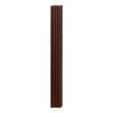 Refrigerator Wall Filler 3"W x 92"H - Walnut