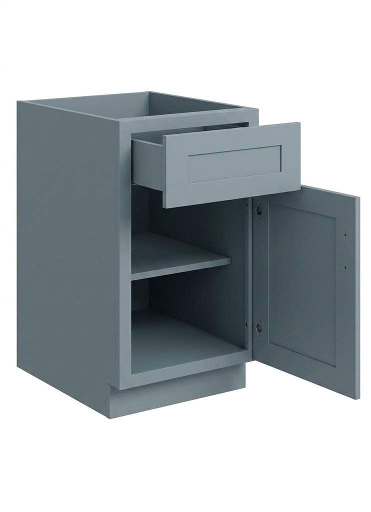 Base Cabinet 12" - Stone Gray