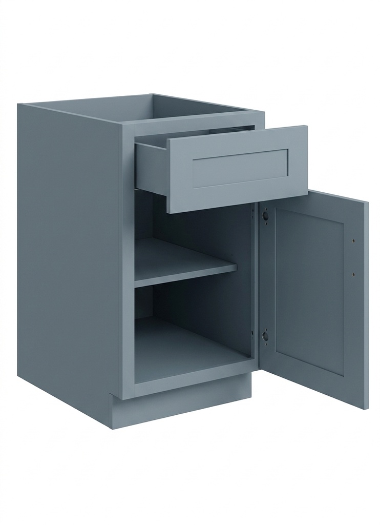 [B12-TK] Base Cabinet 12" - Stone Gray