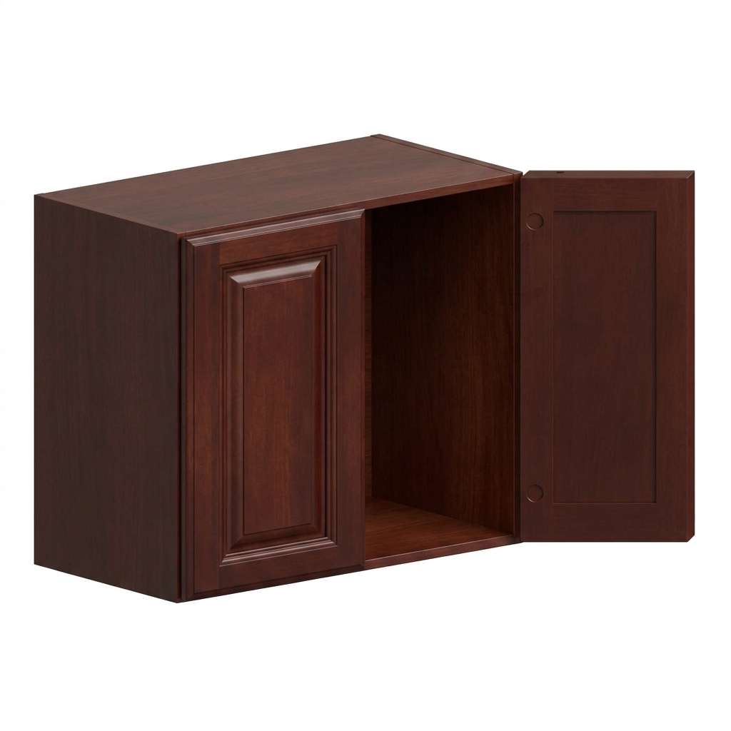 Wall Cabinet 36"W x 12"H - Walnut