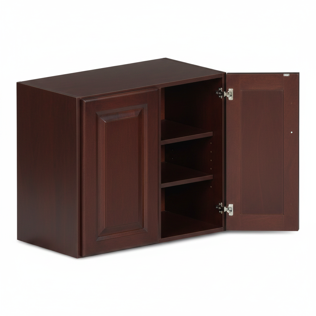 Wall Cabinet 36"W x 30"H - Walnut