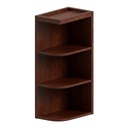Wall Open End Shelf 12"W x 38"H - Walnut