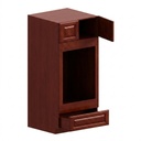 Double Oven Cabinet 30"W x 92"H - Walnut