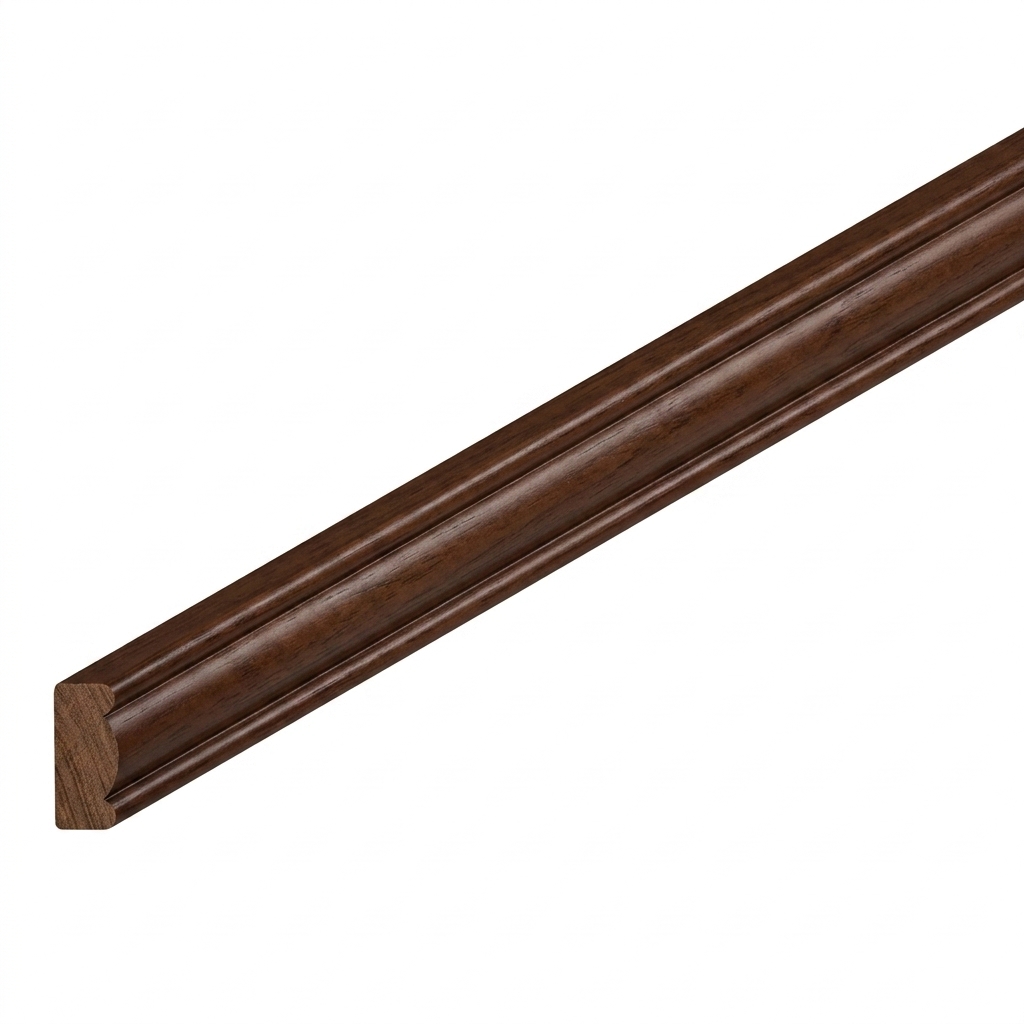 Light Rail Molding 8' - Walnut
