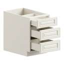Drawer Base 15" - Milk White