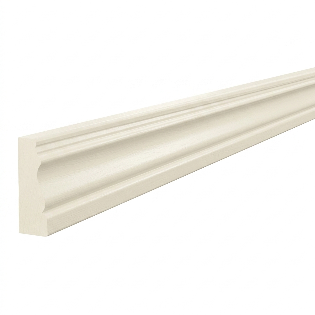 Scribe Molding 8' - Milk White