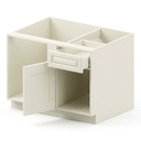 Base Blind Corner 39" - Milk White