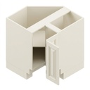 Base Lazy Susan 33" - Milk White