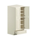 Pantry Cabinet 24"W x 92"H - Milk White