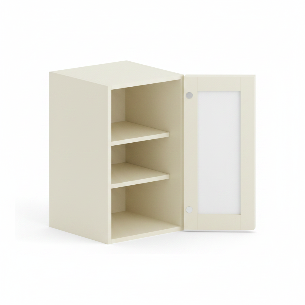 Wall Cabinet 18"W x 30"H - Milk White