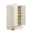 Pantry Cabinet 30"W x 92"H - Milk White